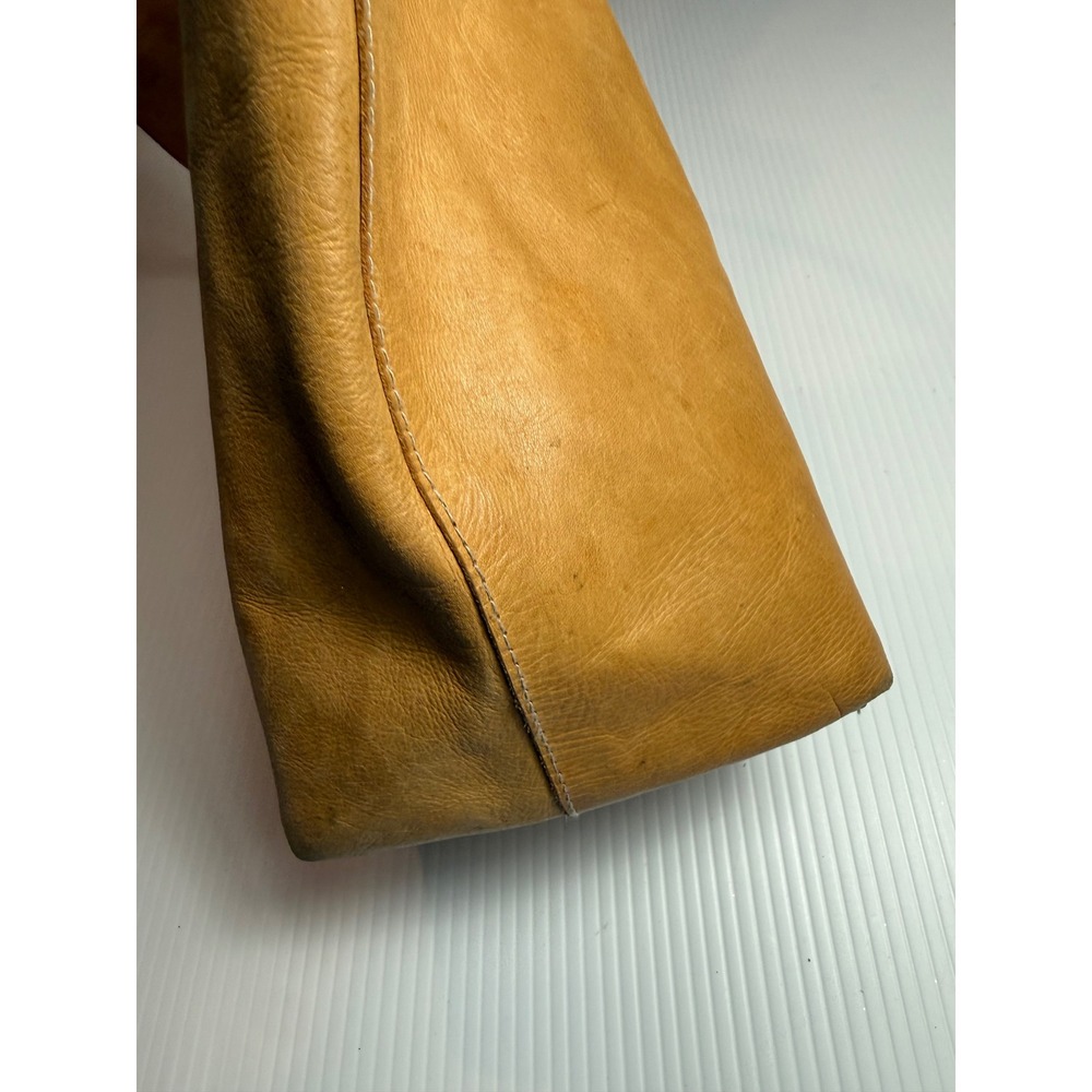 Madewell Transport Tote English Saddle Tan Leather‎ Shoulder Bag Large G1263 - Picture 14 of 16